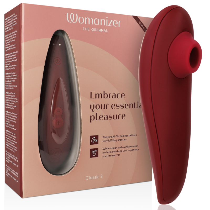 WOMANIZER - CLASSIC 2 ESTIMULADOR DE CLÃTORIS BURDEOS