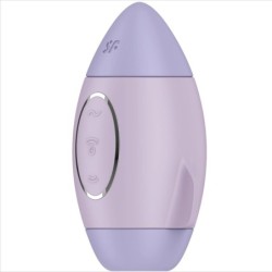 SATISFYER - MISSION CONTROL LILA VIBRADOR PEQUEÃ‘O DE DOBLE IMPULSO