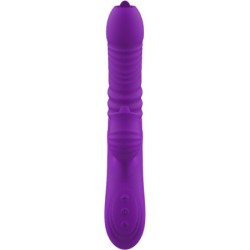 ARMONY - FULLY GSPOT VIBRADOR RABBIT CON LENGUA ESTIMULADORA EFECTO CALOR VIOLETA