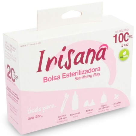 IRISANA - BOLSA ESTERILIZADORA 5 UNIDADES