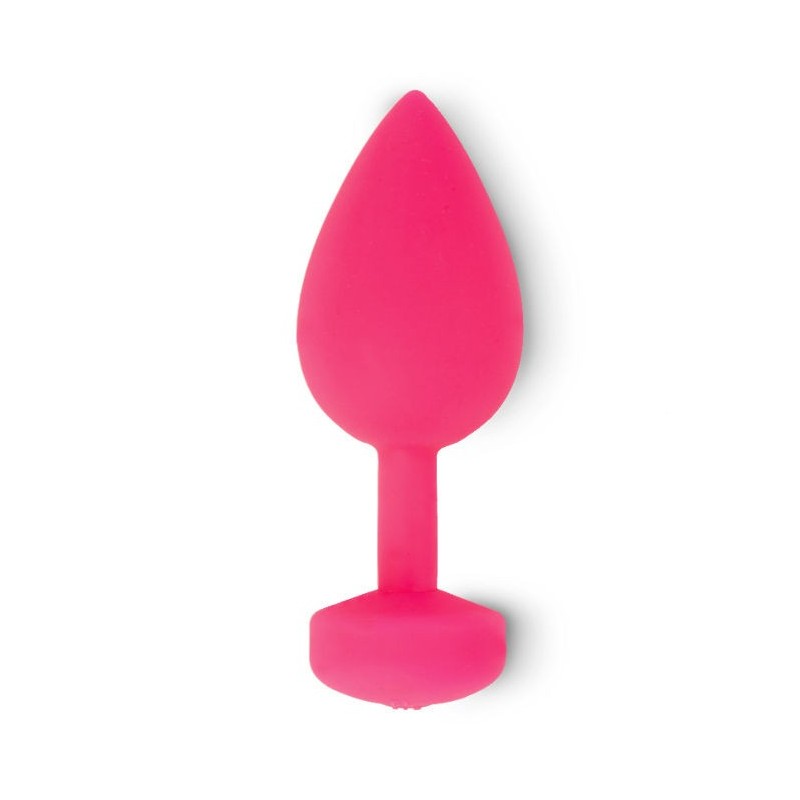 G-VIBE - FUNTOYS GPLUG ANAL VIBRADOR RECARGABLE PEQUEÃ‘O ROSA NEON 3CM