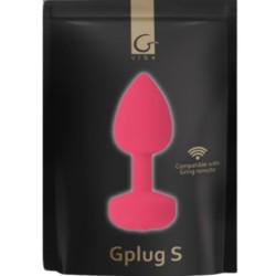 G-VIBE - FUNTOYS GPLUG ANAL VIBRADOR RECARGABLE PEQUEÃ‘O ROSA NEON 3CM