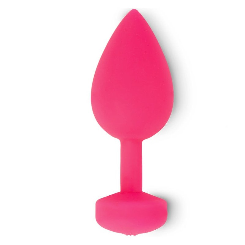 G-VIBE - FUNTOYS GPLUG ANAL VIBRADOR RECARGABLE GRANDE ROSA NEON 3.9CM