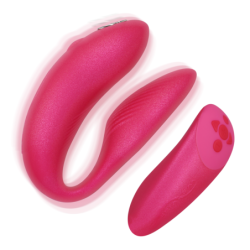 WE-VIBE - CHORUS VIBRADOR PAREJAS CON CONTROL SQUEEZE ROSA