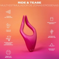 DUREX - TOY MULTIESTIMULADOR RIDE & TEASE