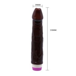 BAILE - WAVES OF PLEASURE VIBRADOR 23 CM MARRÃ“N