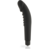 DOLCE VITA - REALISTIC  PLEASURE VIBRADOR SILICONA NEGRO