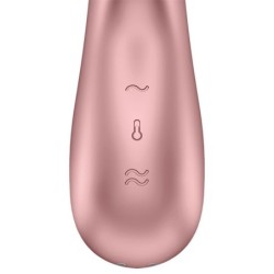 SATISFYER - HOT LOVER VIBRADOR ROSA & BEIGE