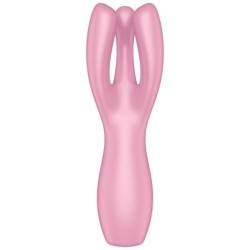 SATISFYER - THREESOME 3 VIBRADOR ROSA