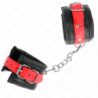 KINK - MUÃ‘EQUERAS NEGRO CON CORREA ROJO AJUSTABLE 17-28 CM X 6 CM