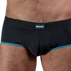 MACHO - MS24B CALZONCILLO BRIEF DARK AZUL XL