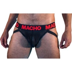 MACHO - MX26X2 JOCK NEGRO/ROJO M