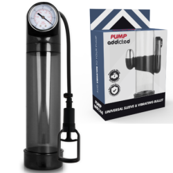 PUMP ADDICTED - BOMBA ERECCIÃ“N RX9 NEGRO CON VIBRADOR