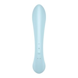 SATISFYER - TRIPLE OH VIBRADOR HÃBRIDO AZUL