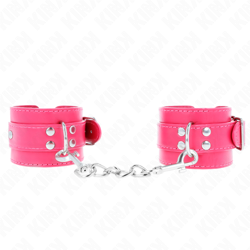 KINK - MUÃ‘EQUERAS FUCSIA CON DETALLES EN FUCSIA AJUSTABLE 20-28 CM X 5.5 CM