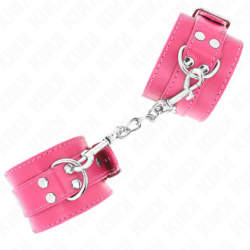 KINK - MUÃ‘EQUERAS FUCSIA CON DETALLES EN FUCSIA AJUSTABLE 20-28 CM X 5.5 CM