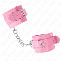 KINK - MUÃ‘EQUERAS SENCILLAS ROSA AJUSTABLE 20-23 CM X 5.5 CM