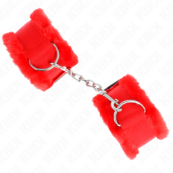 KINK - MUÃ‘EQUERAS FORRADA ROJO AJUSTABLE 17-31 CM X 7 CM