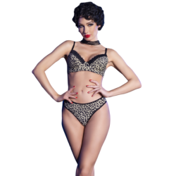 CHILIROSE - CR 4727 BIKINI 2 PIEZAS LEOPARDO S