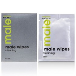 COBECO - MALE WIPES TOALLITAS HIGIENICAS 6 X 2.5ML