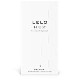 LELO - HEX PRESERVATIVO CAJA 12 UDS