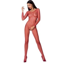 PASSION - WOMAN BS068 BODYSTOCKING ROJO TALLA UNICA