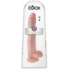 KING COCK - PENE CON TESTICULOS 35.6 CM COLOR NATURAL