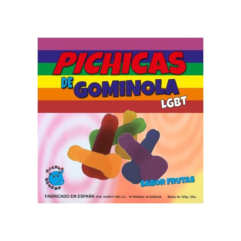 PRIDE - PICHITAS DE GOMINOLA FRUTAS LGBT