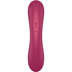 SATISFYER - CURVE TRINITY 1 AIR PULSE VIBRATION ROJO