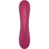 SATISFYER - CURVE TRINITY 1 AIR PULSE VIBRATION ROJO