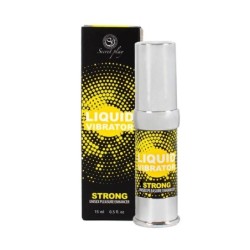 SECRETPLAY - VIBRADOR LÃQUIDO ESTIMULADOR UNISEX STRONG  15 ML