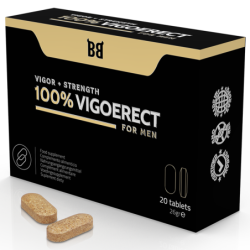 BLACK BULL - 100% VIGOERECT POTENCIADOR PARA HOMBRE 20 CÃPSULAS