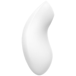 SATISFYER - VULVA LOVER 2 ESTIMULADOR Y VIBRADOR BLANCO