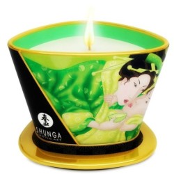 SHUNGA - MINI CARESS BY CANDELIGHT VELA MASAJE TÃ‰ VERDE 170 ML