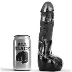 ALL BLACK - PENE REALÃSTICO ANAL 20 CM