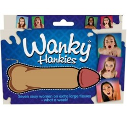 SPENCER & FLEETWOOD - WANKY HANKIES 7 PAÃ‘UELOS EXTRA GRANDES MUJERES