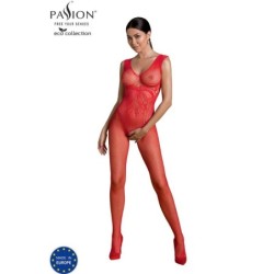 PASSION - ECO COLLECTION BODYSTOCKING ECO BS003 ROJO