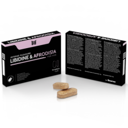 BLACK BULL - LIBIDINE & AFRODISIA PLACER INTENSO PARA MUJER 10 CÃPSULAS