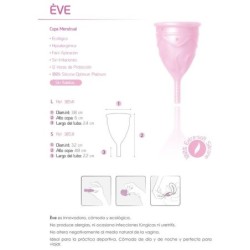 FEMINTIMATE - EVE COPA MENSTRUAL SILICONA - TALLA L