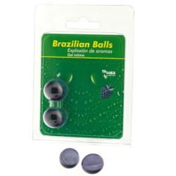 TALOKA - BRAZILIAN BALLS GEL ÃNTIMO FRUTAS DEL BOSQUE 2 BOLAS