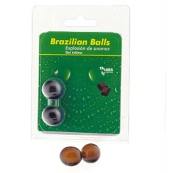 TALOKA - BRAZILIAN BALLS GEL ÃNTIMO CHOCOLATE 2 BOLAS