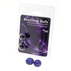 TALOKA - BRAZILIAN BALLS GEL EXCITANTE EFECTO VIBRACIÃ“N ELÃ‰CTRICA 2 BOLAS