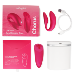 WE-VIBE - CHORUS VIBRADOR PAREJAS CON CONTROL SQUEEZE ROSA