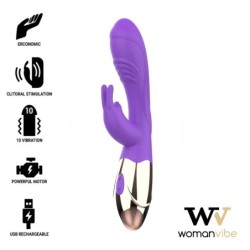 WOMANVIBE - VIORA VIBRADOR RECARGABLE SILICONA