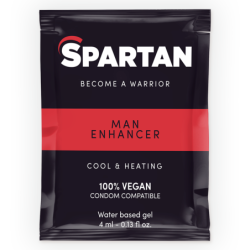 SPARTAN - GEL POTENCIADOR ERECCIÃ“N EFECTO FRÃO-CALOR 100% VEGANO 4ML