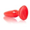 BAILE - PLUG ANAL PEQUEÃ‘O ROJO 15 CM