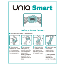 UNIQ - SMART PRESERVATIVOS PRE-ERECCIÃ“N SIN LATEX 3 UNIDADES