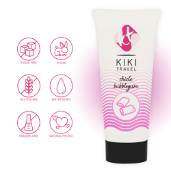 KIKÃ TRAVEL - LUBRICANTE SABOR A CHICLE 50 ML