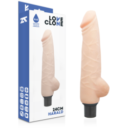 LOVECLONE - HARALD SELF LUBRICATION VIBRADOR 24 CM -O- 4 CM