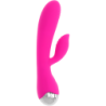 OHMAMA - VIBRADOR RECARGABLE CON RABBIT 10 MODOS DE VIBRACIÃ“N 19 CM